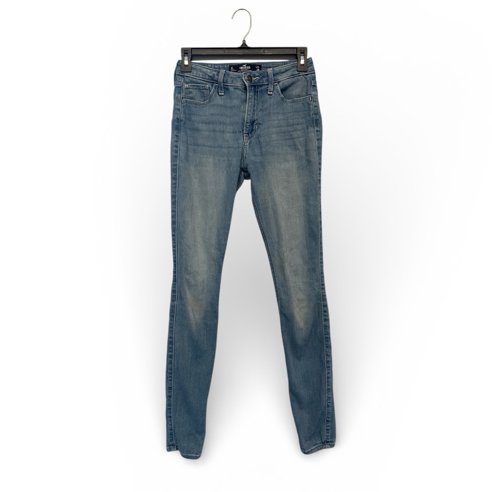 Hollister High Rise Light Blue Skinny Jeans 24 Long